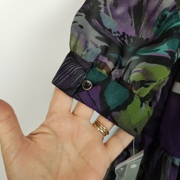 NWT Apt 9 blouse, sz S - Picture 3 of 9